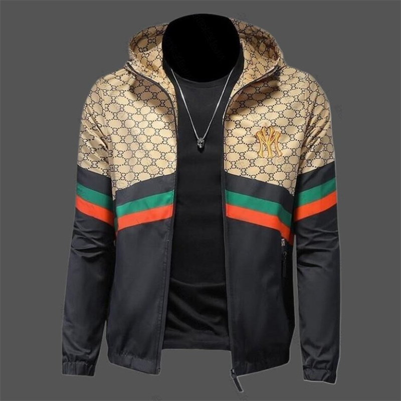New 2024 Casual Mens Jacket Coat Caps Luxury designer bomber jacket High quality Letter Striped Jacket Autumn Fashion Outdoor Hoodies Coats Badge Windbreakers