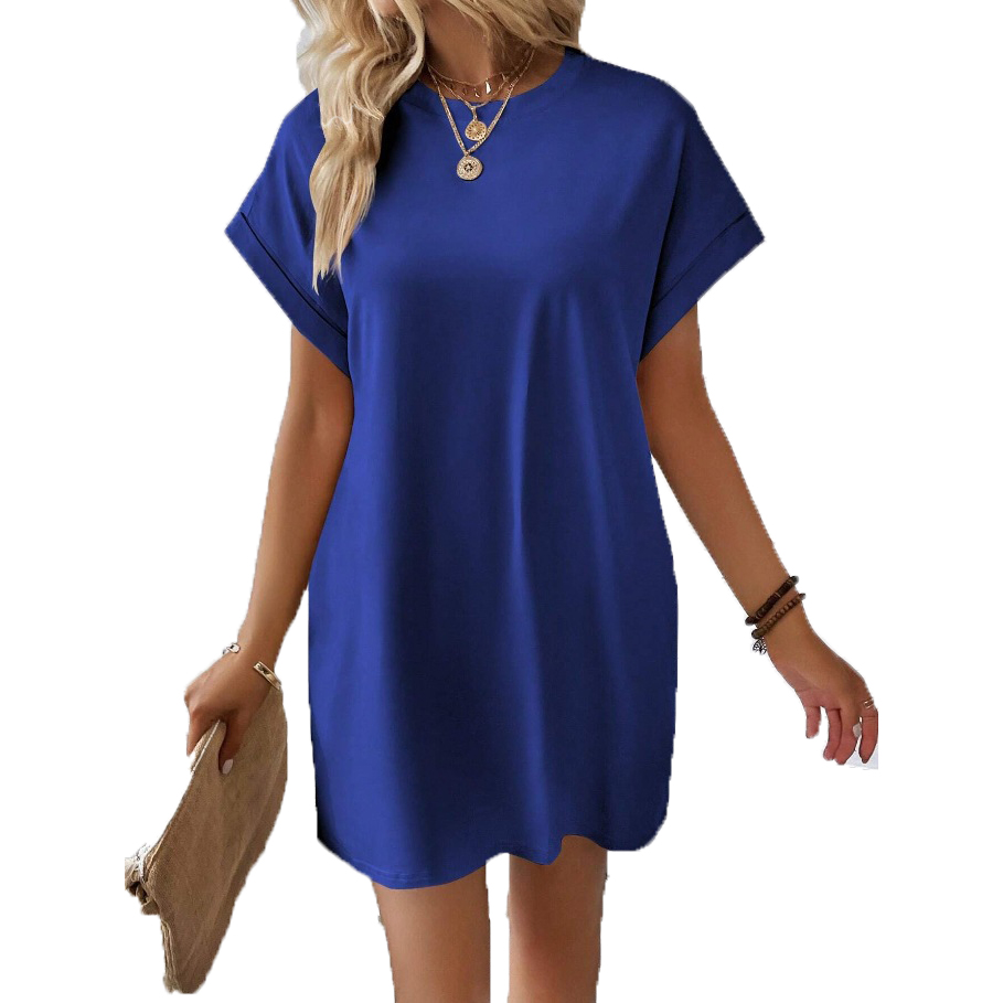 casual dresses women womens dress casual wear Solid color Above Knee A Line Pockets Natural Elegant Summer Vacation S 2XL dresses for woman vestidos V