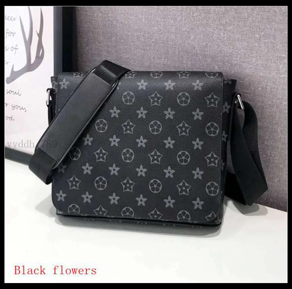 Men And Women Designer Messenger Classic Magnetic Closed Coated Canvas Leather Shoulder Crossbody Bag luxery designer bag