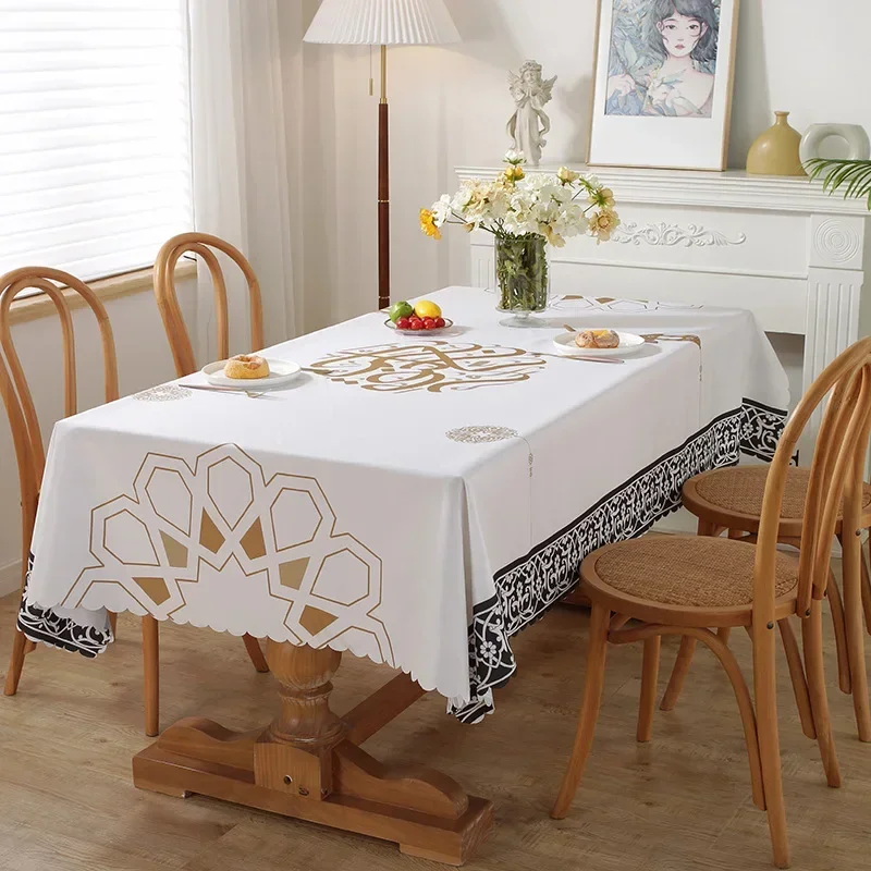 Round Tablecloth Sous Verre De Table Mantel Amarillo X7MN01