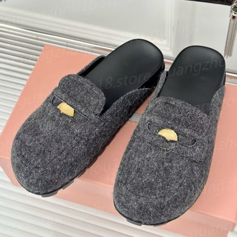 (go off picture not the description) Designer Baotou Muller Shoes Fashion Women's Loafer Shoe with Gold Coins with Box no Box 27444 28323 28404