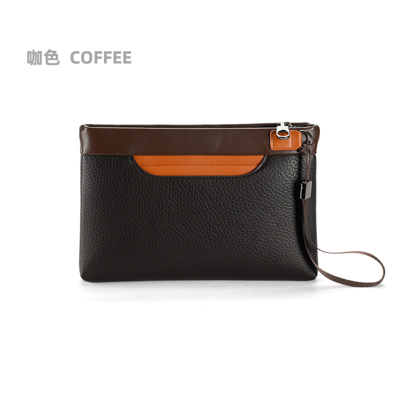 2024 New Business Men's Handheld Bag Large Capacity Handheld Bag Men's Long Wallet Hot Selling Wallet