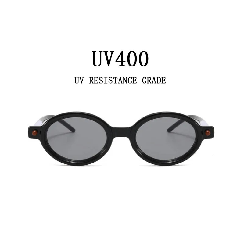 Retro Oval Sunglasses For Men Vintage Steampunk Sunglasses Women Trendy Luxe Punk Fashion Glasses Gafas De Sol Hombre Lunette 240514