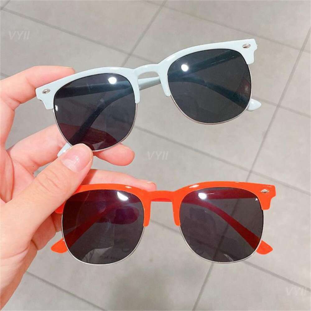 Boys And Girls Fashion Trendy Baby Uv Resistant Children Sunglasses Korean Version