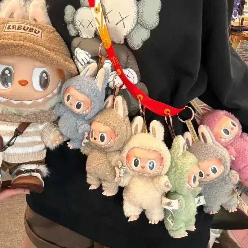 labubu The Monsters Labubus plush toy Bd Cardiac Arone Mysterious Surprise Box Model Bag Keychain Gift Childrens Toys Lisa's same style labubu do