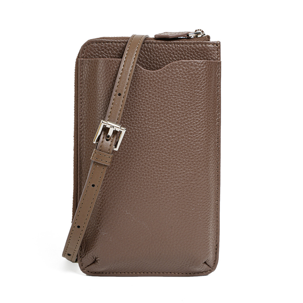 women's shoulder mobile phone mini bag genuine leather purse crossbody handbag luxury design bag mens wallet coin purse high quality 12 colors