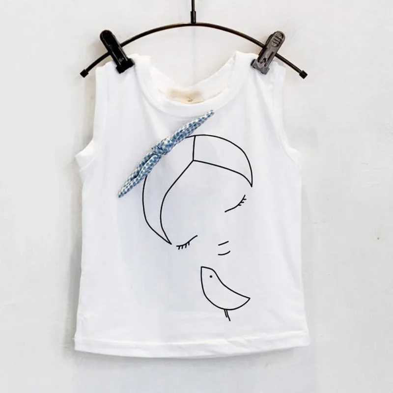 Clothing Sets 2024 Summer Girls Clothing Set Childrens Fashion Casual Two piece Set Short Sleeves WX