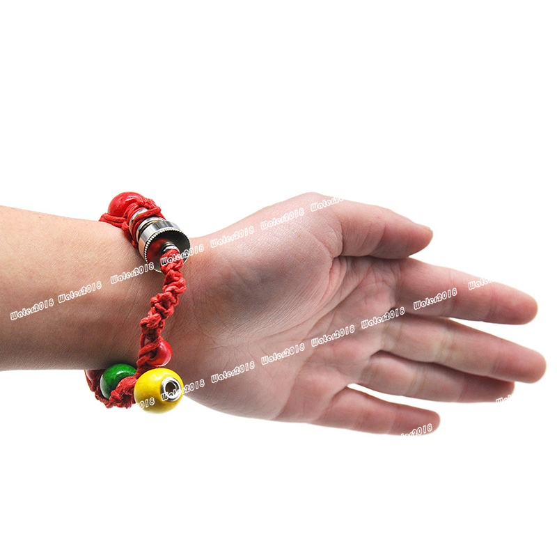 Beaded Bracelet Pipe Portable Hidden Filter Metal Cigarette Holder Household Smoking Accessories 28CM