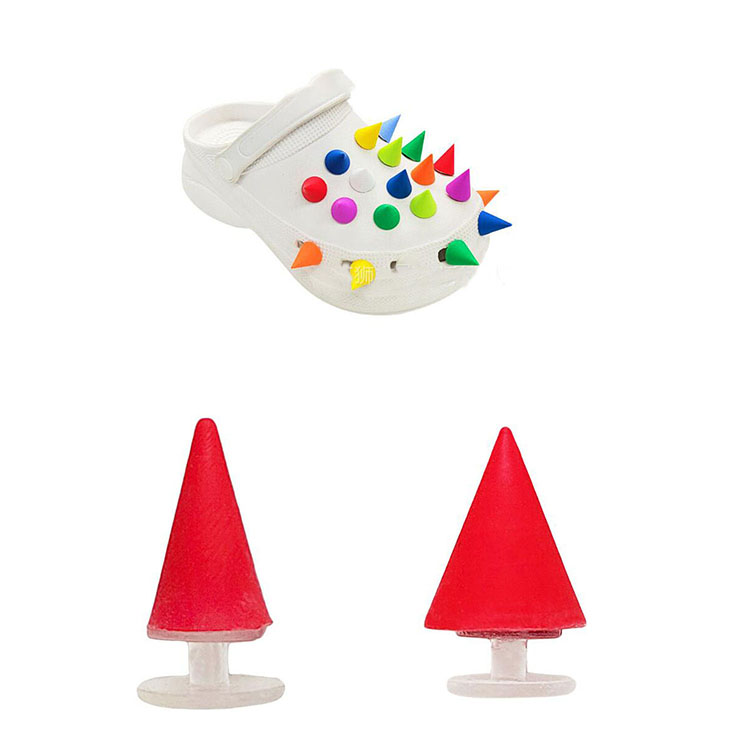 Cute Cartoon Shoe Charms PVC Different Shape Shoe Decoration Charms For Shoe & bracelet Wristband Party Gifts