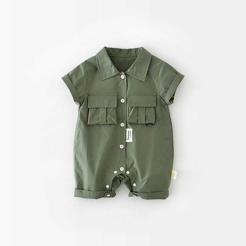 Clothing Sets Millancel 2024 New Summer Baby Bodysuit Baby Bodysuit Baby Bodysuit J240518