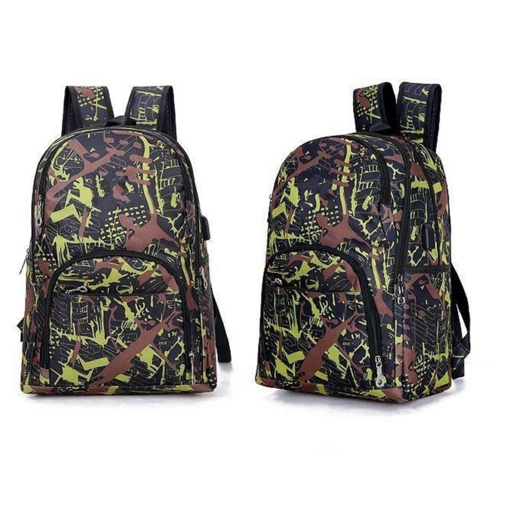 2024-2025 Best outdoor bags camouflage travel backpack computer bag Oxford Brake chain middle school student bag many colors