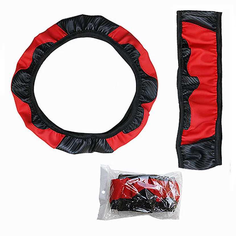 Steering Wheel Covers Peugeot 207 206 208 2008 2020 307 308 SW 3008 301 508 5008 After Auto Accessories Interior Leather Car Steering Wheel Cover T240