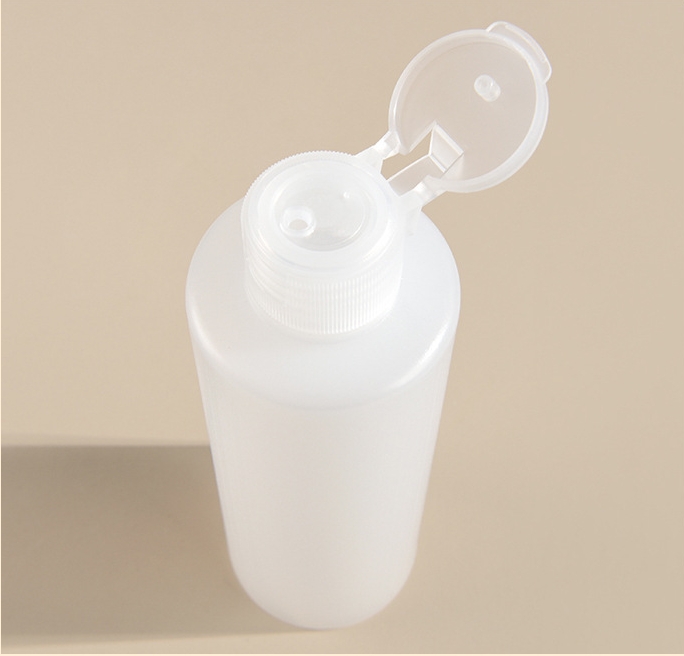 10ml 15ml 20ml 50ml 1.7oz Travel Squeezable Bottles Clear Plastic Sample Flip Cap Bottle Refillable Travel Containers for Makeup Cosmetic Toiletries L