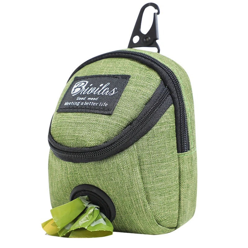 2025 new Treat Pouch Poop Dispenser Portable Multi-function training bag Outdoor Travel Dog Bag Durable Pet accessories