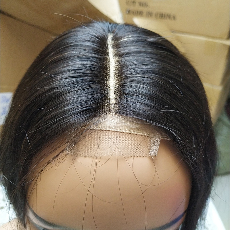 Body Wave 2X6 Lace Closure Wig Straight Brazilian Malaysian 100% Human Hair 150% Density Pre Plucked Hair Wigs 10-32inch Natural Color