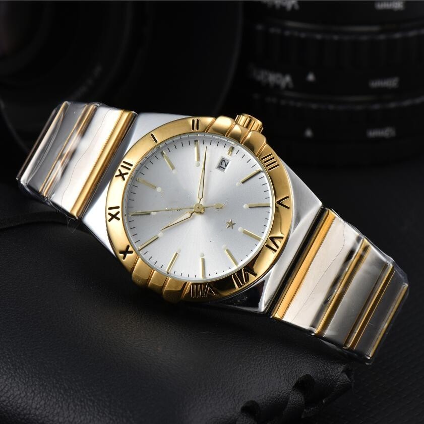 Fashion Brand WristWatches Men lady business Automatic mechanical watches quality Movement classics constellation Watch ome watch Luxury wrist-watch 6315G