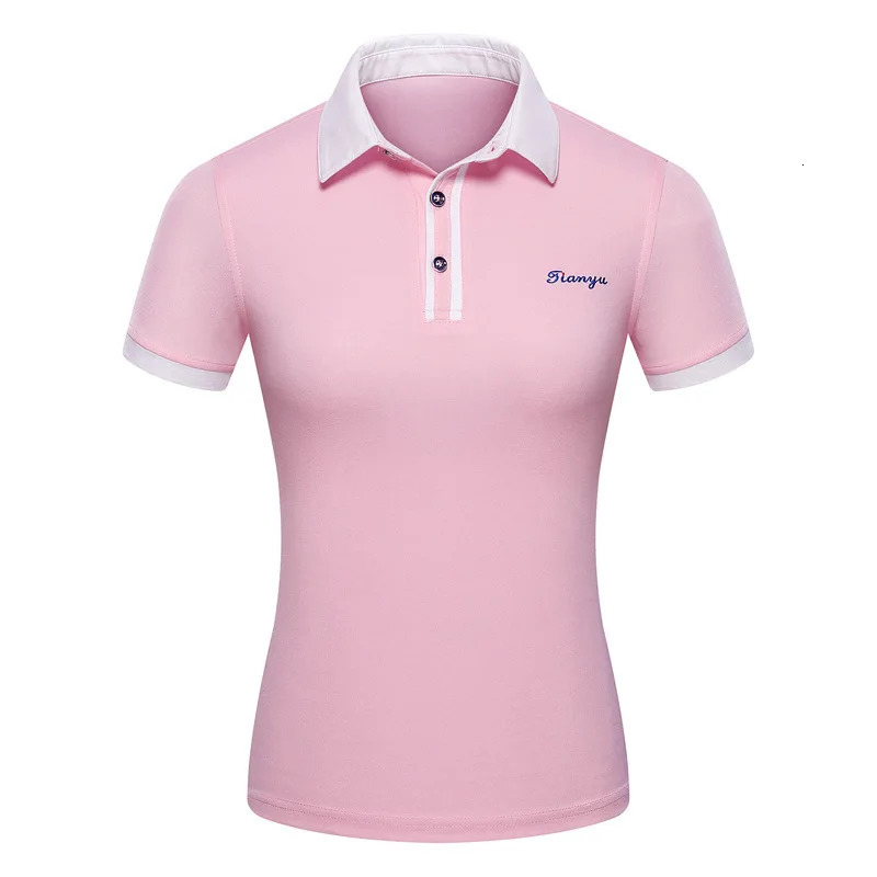 TTYGJ golf clothing womens sports short-sleeved t-shirt tennis clothing tops Korea style breathable quick-drying 240518