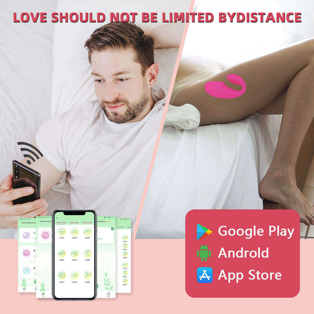 Wearable APP Remote Control Shaped Vagina Balls Bullet Vibrator Sex Toys Panty Vibrating Jump Egg for Women