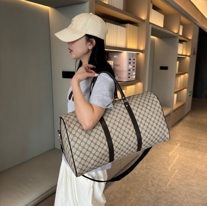 Duffle Bags CARRY ON ALL 55 CM Women Travel Bag keepall en Classic Duffel Rolling Softsided Suitcase Hand Luggage Set Unisex Handbag Tot