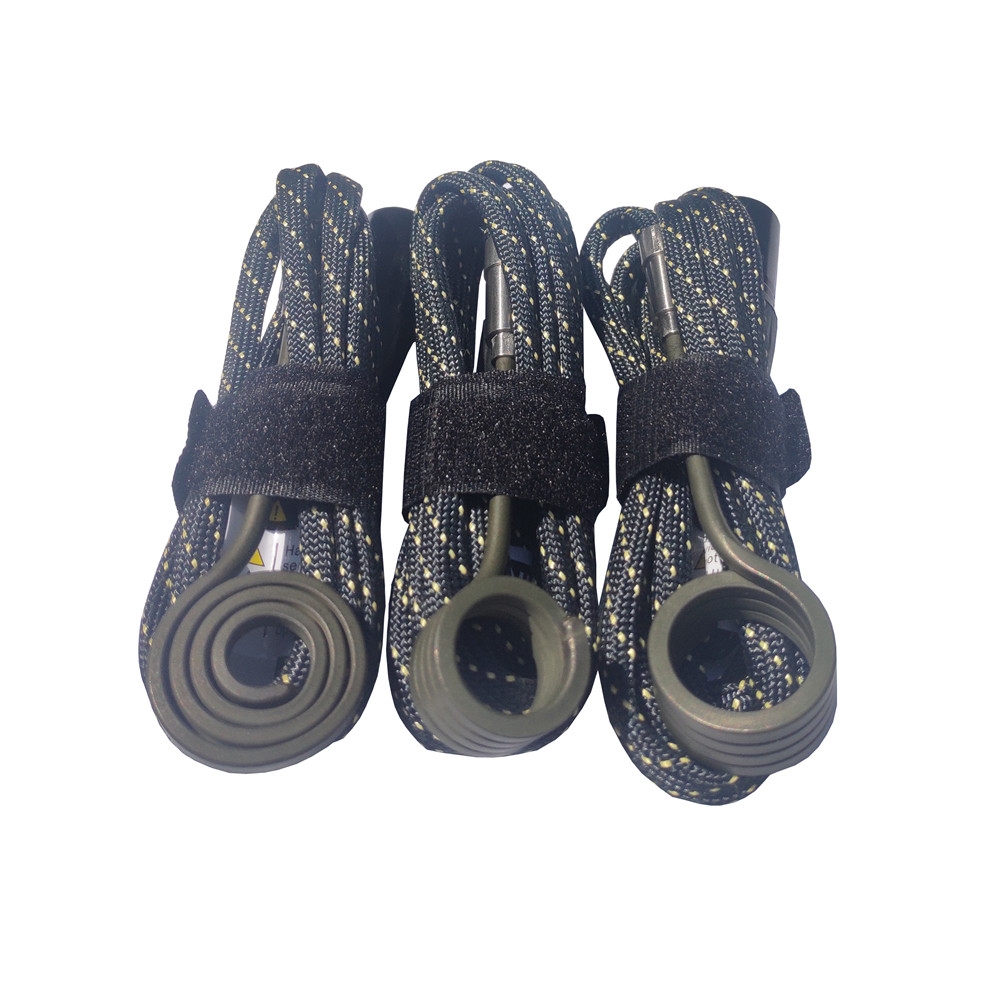 110V/220V 10mm/16mm/20mm Heating Coil with 5 Pin XLR Male Plug and K Type Thermocouple For Auber/CH/DC/Crossing PID Controller