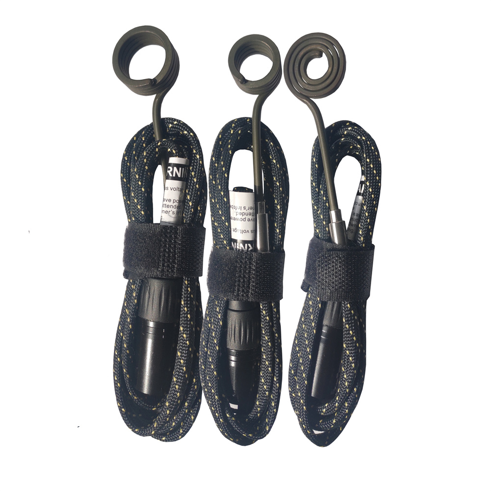 Wholesale 110V/220V Heating Coil 10Mm/16Mm/20Mm With 5 Pin XLR Male Plug And K Dwe74 Type Thermocouple For Electric Digital PID Controller