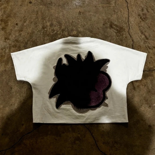 Y2k Pure Cotton Oversized Cartoon Print Pattern T Shirt Man Harajuku Hip Hop Retro Fashion Short Sleeved Casual Streetwear 240518