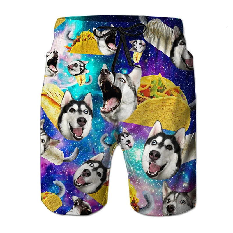 Beach Shorts Pants Swimsuit Tropical 2023 Summer Casual Mens Swim Trunks 3D Print Board Cool Ice ropa hombre 240508