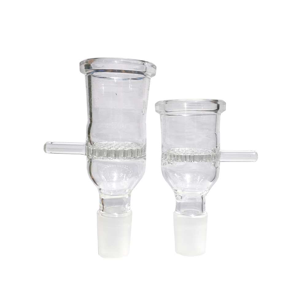 18mm Male To 29mm Female Join Tiodw Glass Bowl Adapter with Handle Built-in 35pcs Holes Glass Screen for Tiodw XL2.0 FV Trio Housing