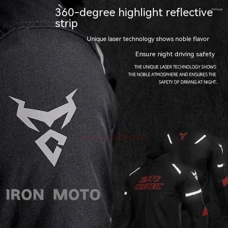 Motorcycle Apparel MOTOCENTR Men's Jackets With Reflective Summer Riding Coat Waterproof Breathable Mesh Jacket Fit Motorcyclist free shipping
