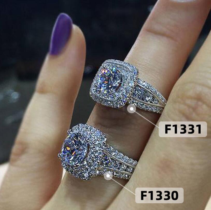 S Sterg Sier Wedding Band: urious Round Cut 5A Cubic Zirconia CZ Dia Ring