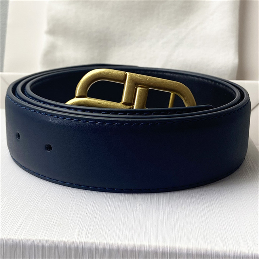 High Quality Designer Double B Classic Big Solid Men Fashion Business Belts Ladies Man Casual Letter Metal Buckle Belt Width 3.8cm