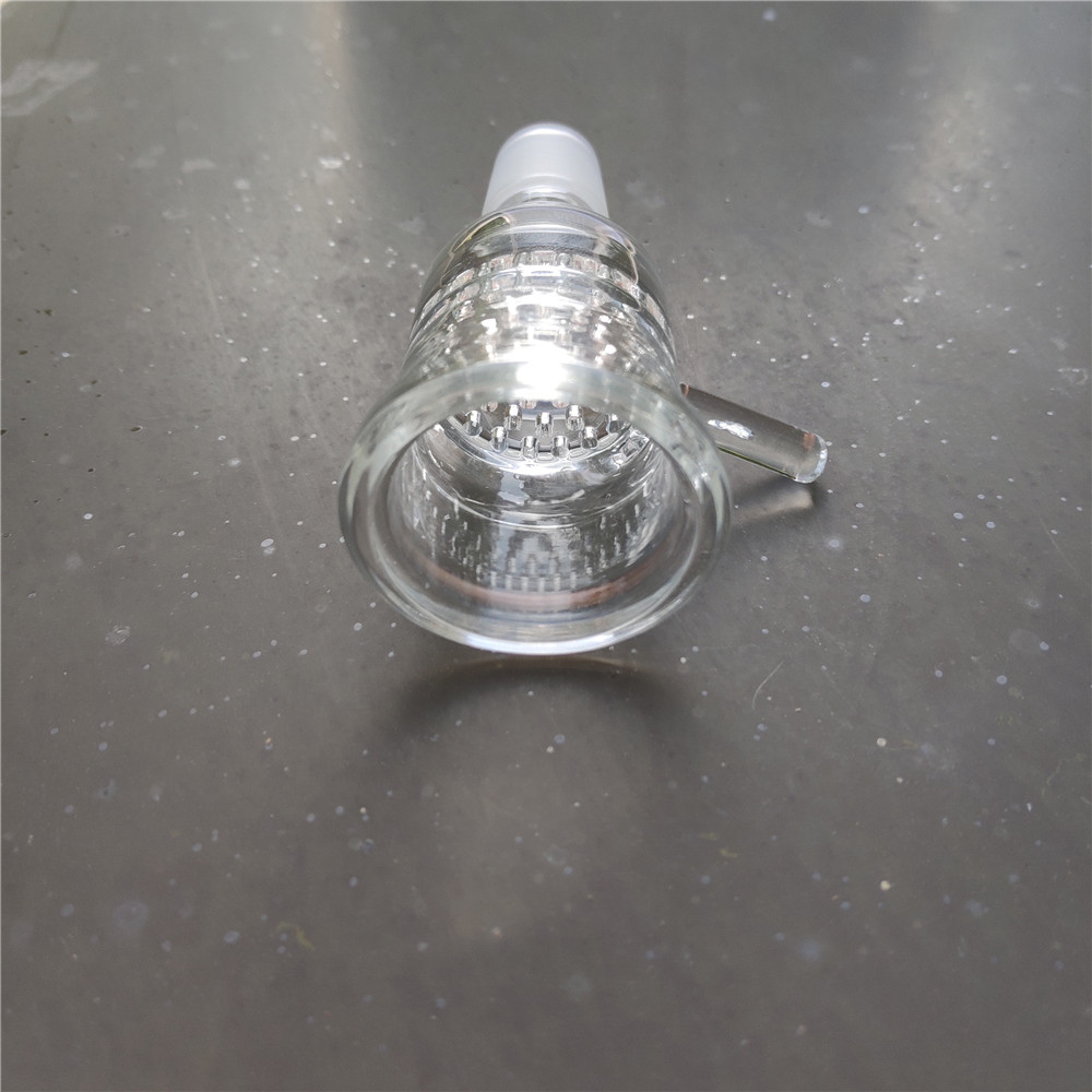 18mm Male To 29mm Female Join Tiodw Glass Bowl Adapter with Handle Built-in 35pcs Holes Glass Screen for Tiodw XL2.0 FV Trio Housing