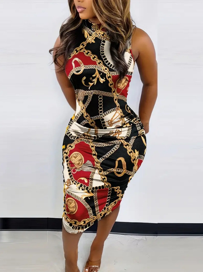 Woman Casual Dresses designer Womens Sleeveless Shirts Tops Flat Skirts Woman Slim Outwears Summer Dress One-piece Skirt Plus Size