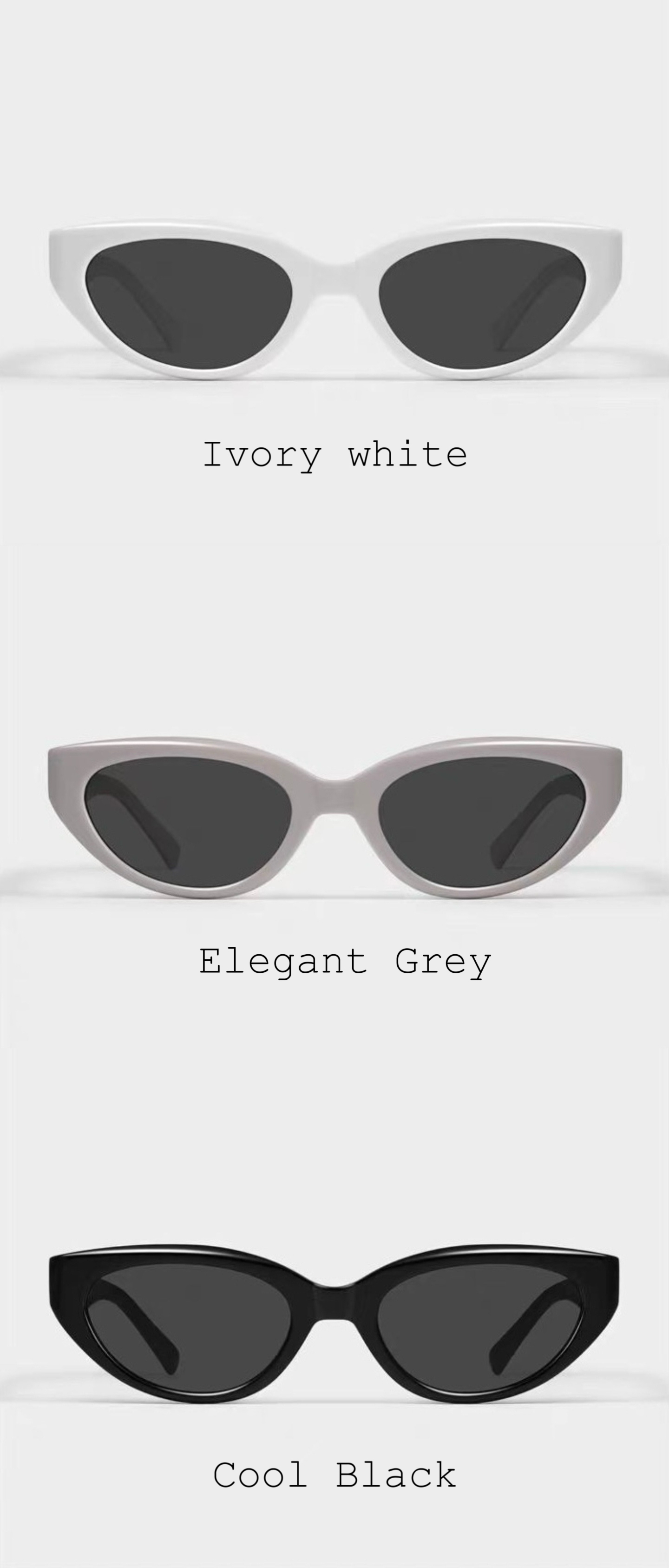 Sunglasses Luxury Designer Brand MM108 Small frame retro cat eye sunglasses,UV400, slimming face retro street photo celebrity magazine style sunglasses Y2K