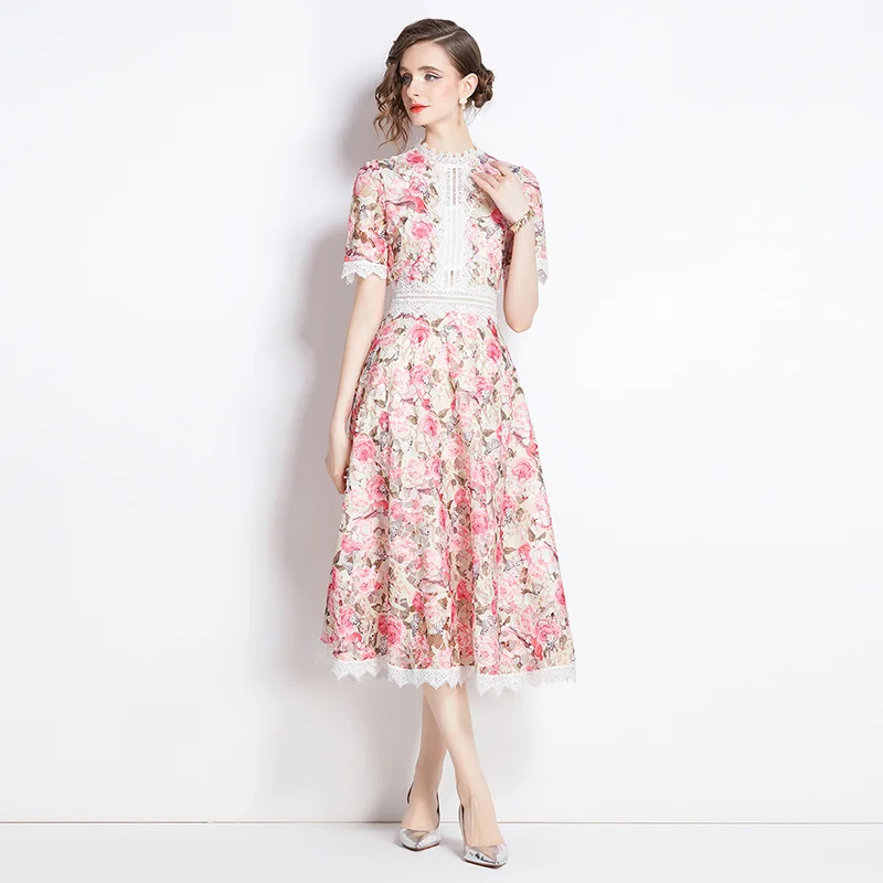 Dresses Summer Holiday Beach Sexy Hollow Out Embroidery Dress Women's Spaghetti Strap Single Breasted Ruffles Backless Long Vestidos