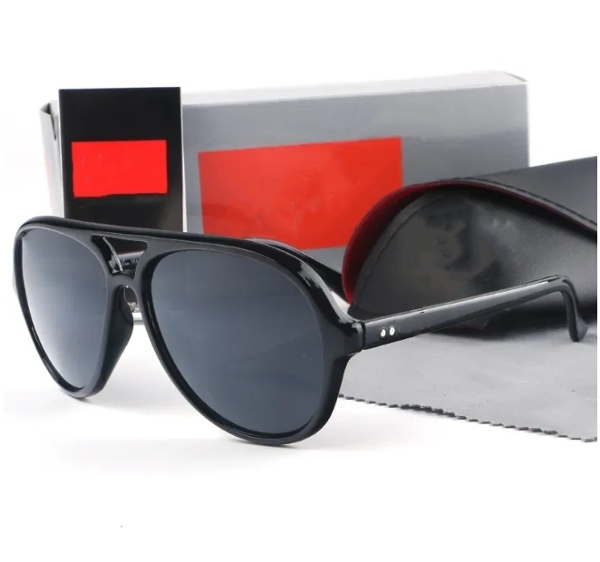 Men Sunglasses Classic Retro Sunglasses Luxury Designer Eyewear Metal Frame Designers Sun Glasses Woman ML 4125 with box cool light