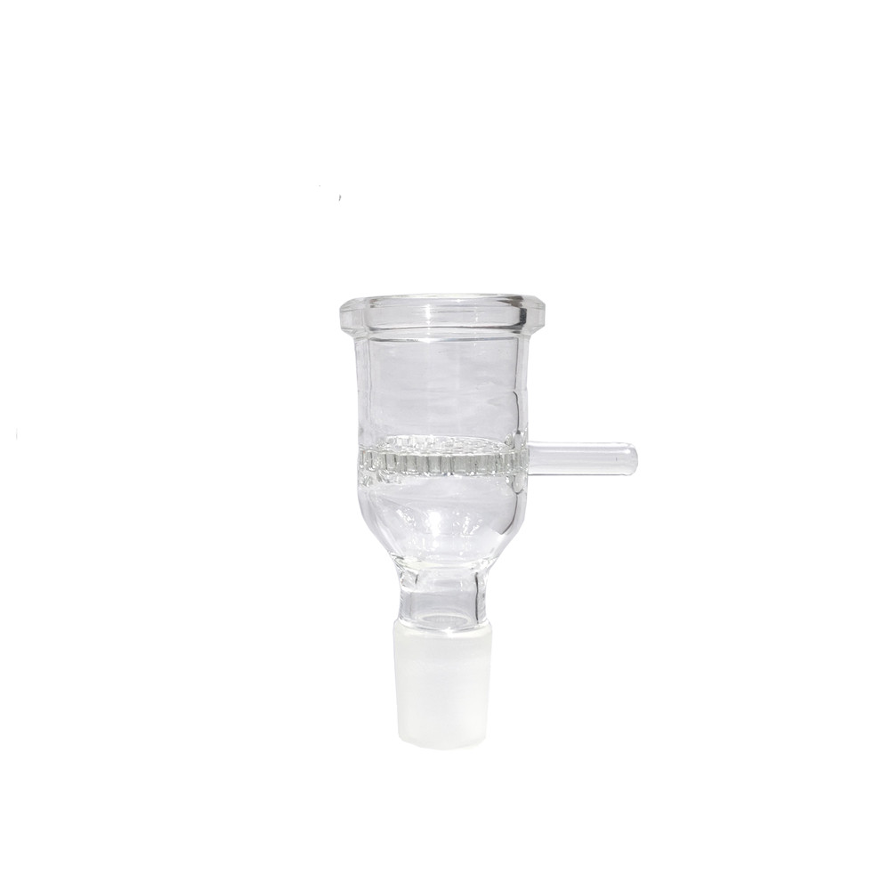 18mm Male To 29mm Female Join Tiodw Glass Bowl Adapter with Handle Built-in 35pcs Holes Glass Screen for Tiodw XL2.0 FV Trio Housing