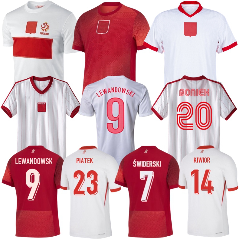 2012 POLAND retro soccer jerseys LEWANDOWSKI Zielinski Swiderski 2024 1982 Boniek vintage classic football shirt