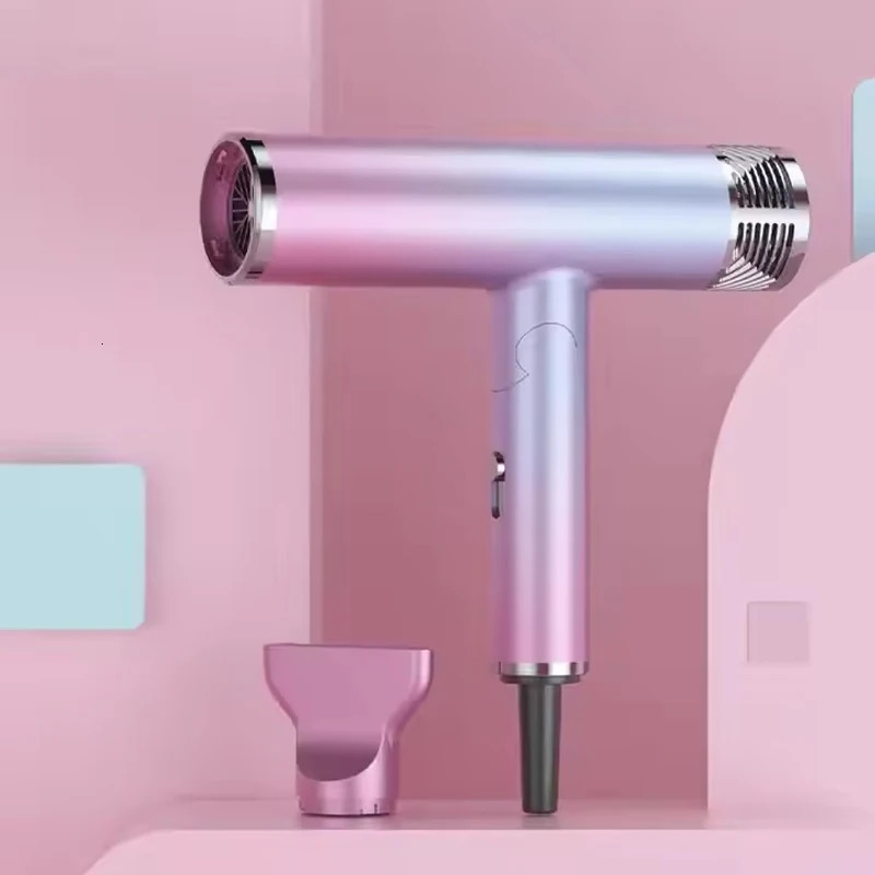 Professional Strong Wind Salon Hair Dryer Cold And Air Negative Ion Silent Hair Care Foldable Blow Dryer 240511