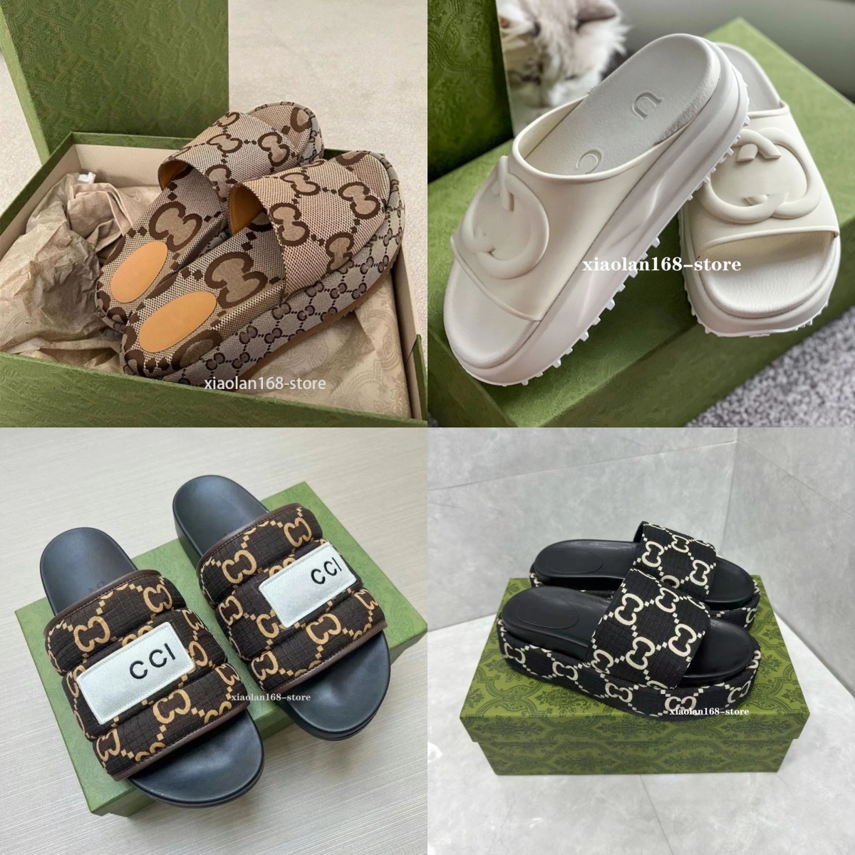 Designer Slippers Luxury Womens Sandals Letter Embroider Sliders Chunky Mule Pool Slipper Canvas Thick Bottom Slipper Beach Platform Sliders Shoes