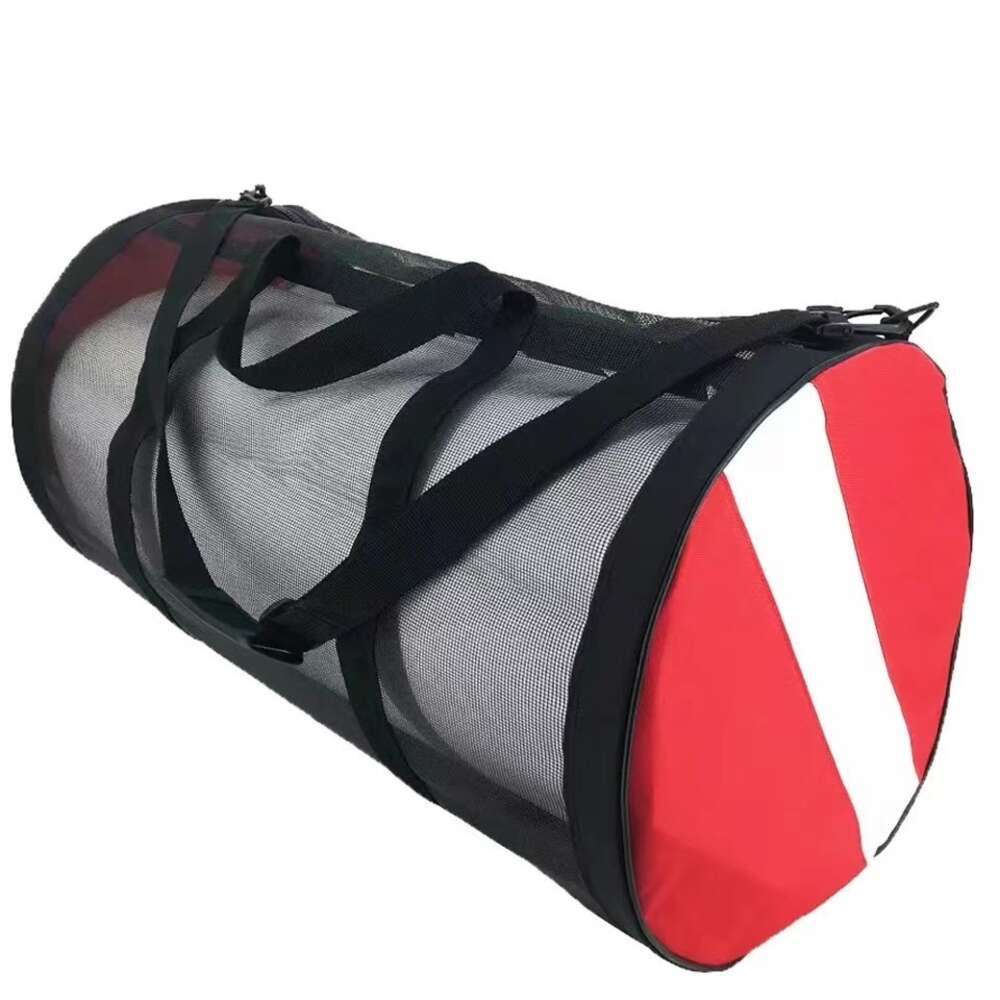 Ddmytiger Flag Fin Diving Packaging Spare Handheld Mesh One Equipment Including Shoulder Strap Thickened Accessories Bag H