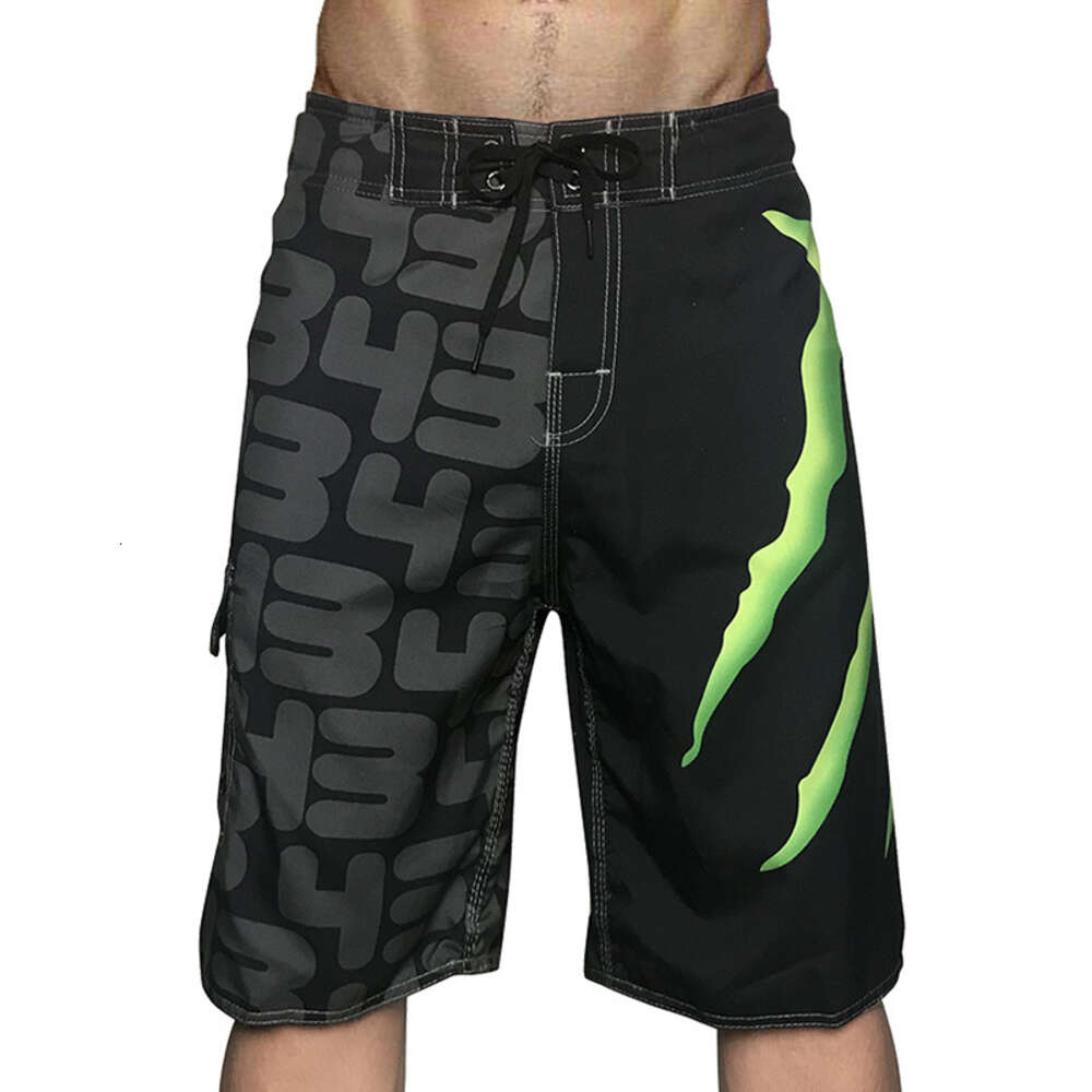 Summer Tourism and Leisure Quick Drying Beach Pants Sports Five Point Surfing Flower Shorts Men's M520 32 ddmymarket