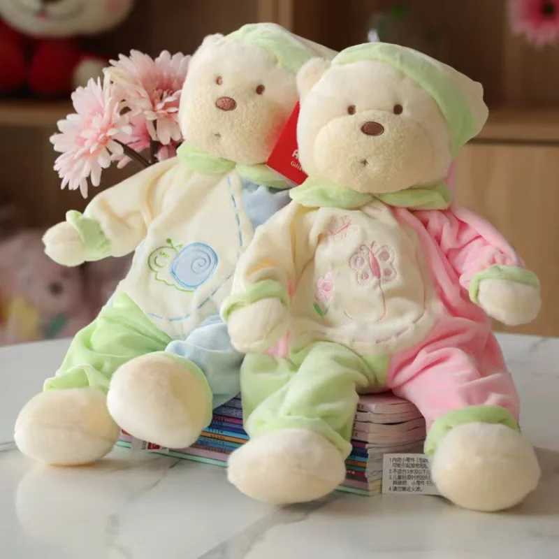 Stuffed Plush Animals Cute Bear Plush Toy Kaii Sleeping Pillow Stuffed Soft Kids Appease Doll Home Bedroom Decor Kid Girlfriend Birthday Gift