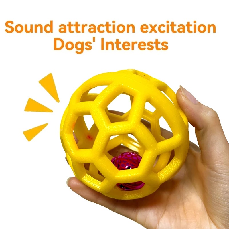 Dog Chew Ball Toy TPR Pets Interactive Training Toys for Small Large Dog Teeth Cleaning Molar Supplies Outdoor Pets Ball Toy