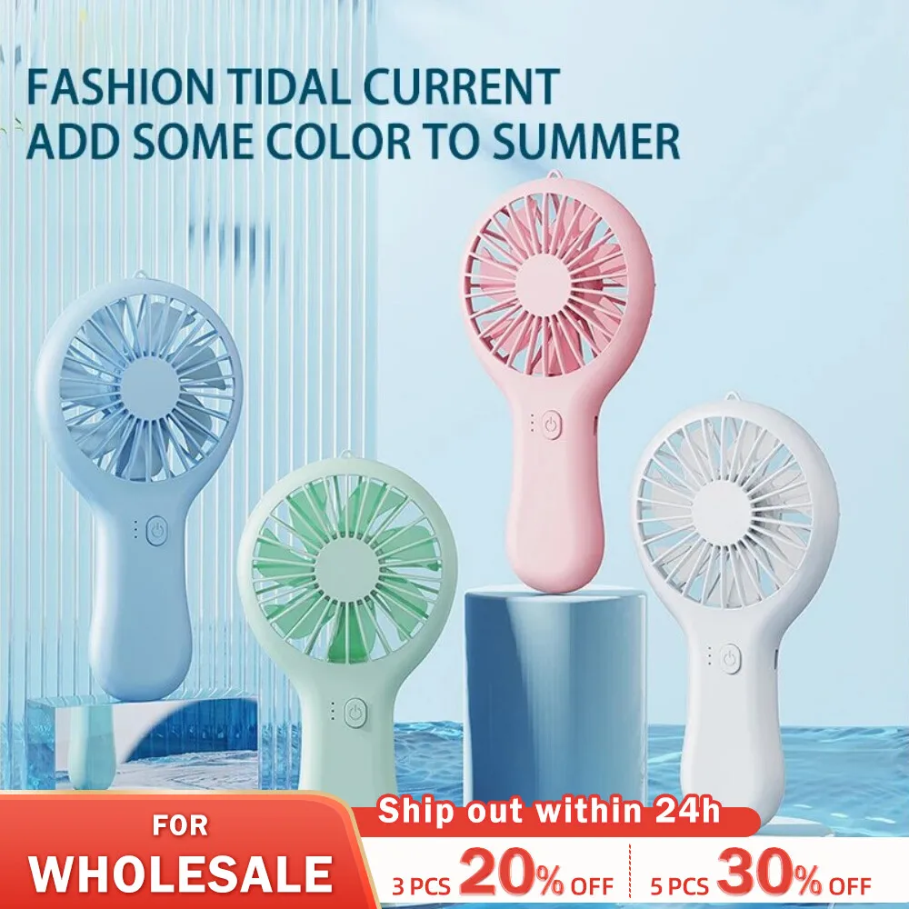 Handheld Small Fan Cooler Portable Small Usb Charging Fan Mini Silent Charging Desk Dormitory Office Student Gifts Long Enduranc