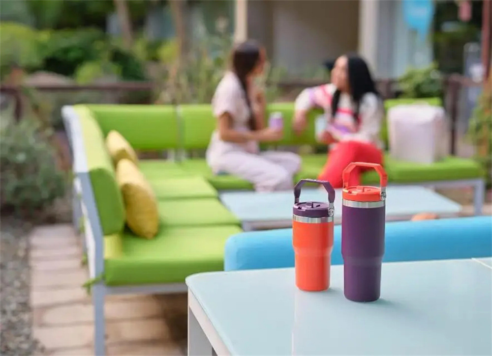 30oz Tumbler handheld Straw Lids Leopard Stainless Steel Coffee Termos Car Vacuum Cup 30 oz Bottles for Water Cold Warm With Box