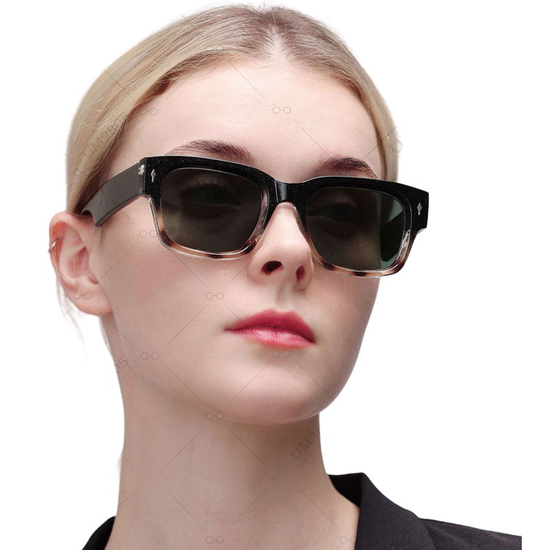 Oversized Sunglasses Men Cool Steampunk Futuristic y2k Extra Large Big Square Cyberpunk Personalized S35 IVISTA