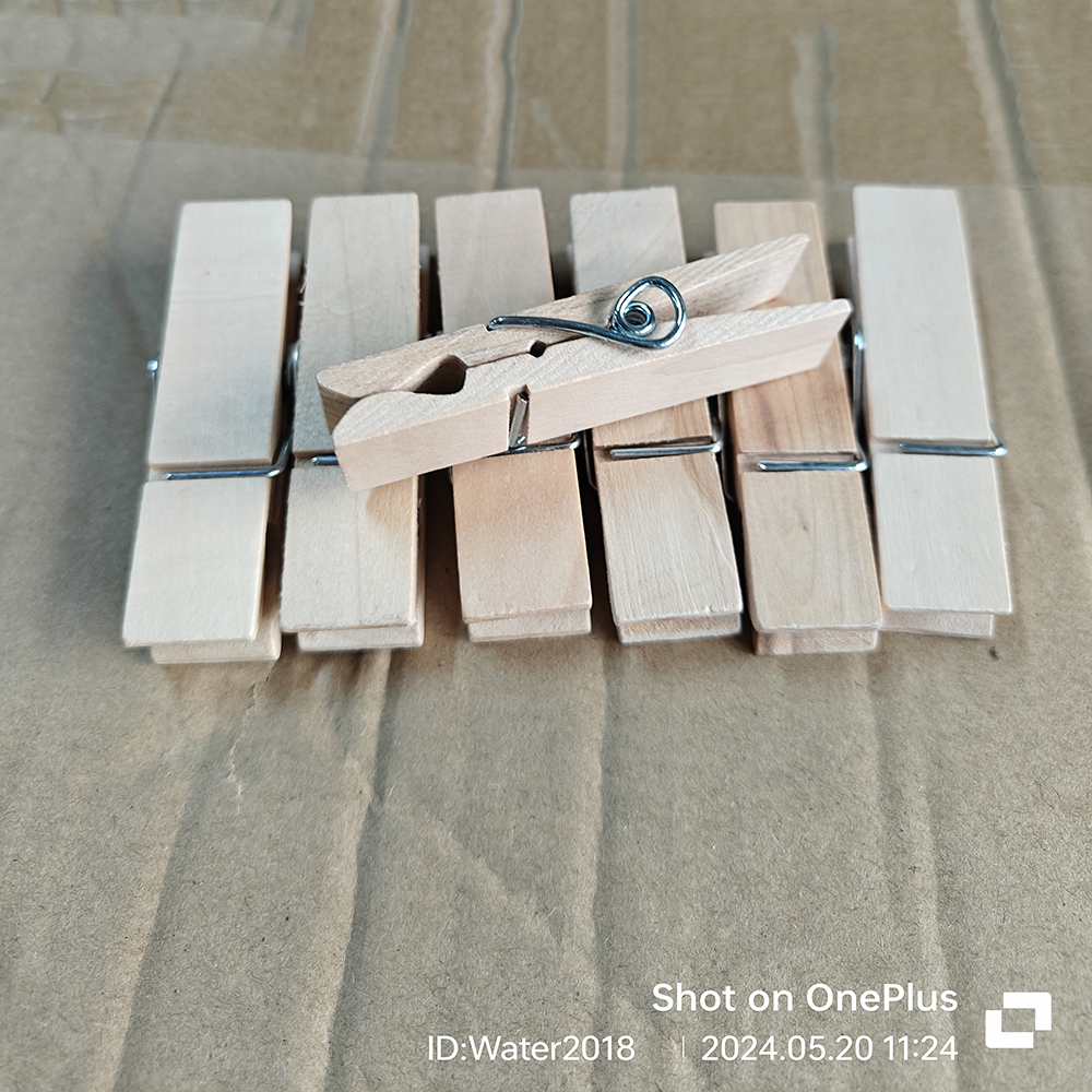 Natural Wooden Clips Photo Clamp Clothespin DIY Wedding Party Craft Decoration Clip Pegs 25/35/45/60/72MM