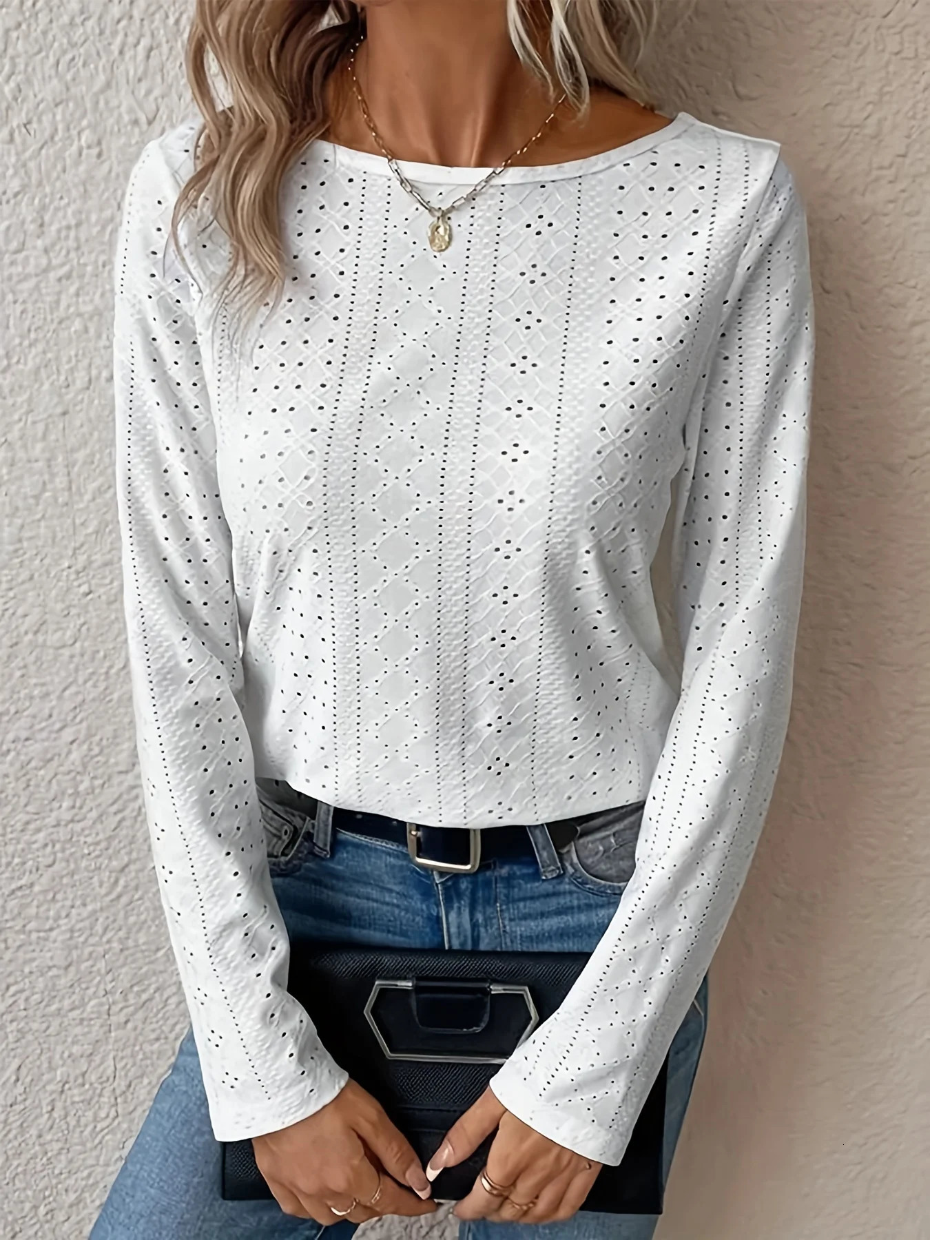 Womens Plus Size Top Spring Chic Elegant For Chubby Fashion 240508