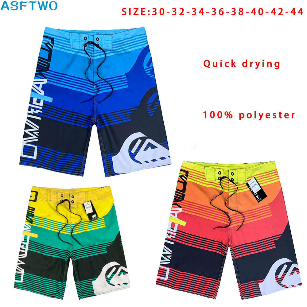 Men's Sports 2024 Summer Surfing Quick Drying Beach Pants Loose and Casual Large Size 5/4 Shorts for Men M520 32 ddmymarket